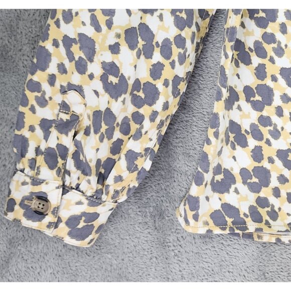Cabi Shirt Jacket Womens Small Leopard Print Casual Button Up Long Sleeve - Picture 9 of 11